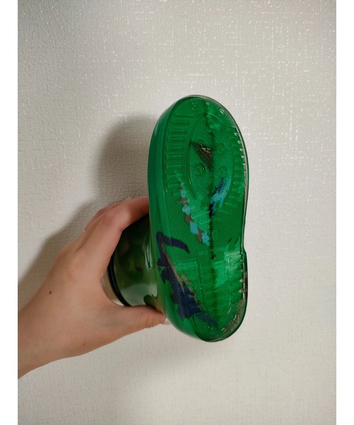Marble Line（マーブルライン）の「ＭＬ　恐竜柄レインシューズ（レインシューズ・キッズ・グリーン/ネイビー・14/15 /16/17/18）」の12枚目の写真
