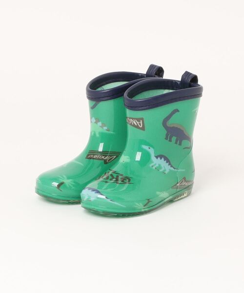 Marble Line（マーブルライン）の「ＭＬ　恐竜柄レインシューズ（レインシューズ・キッズ・グリーン/ネイビー・14/15 /16/17/18）」の17枚目の写真