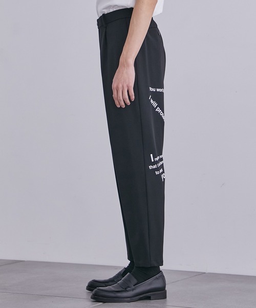 パンツ WoodstockUNITED TOKYO outlast rousers UNITED TOKYO スラックス アウトラスト ストレートイージー