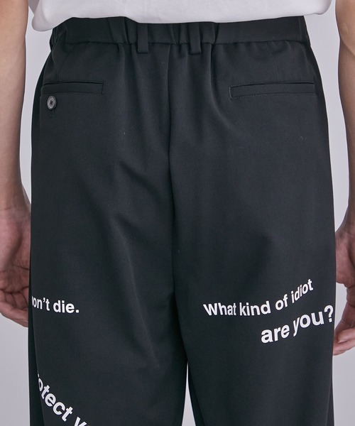 EVANGELION outlast trousers｜セットアップ着用可能