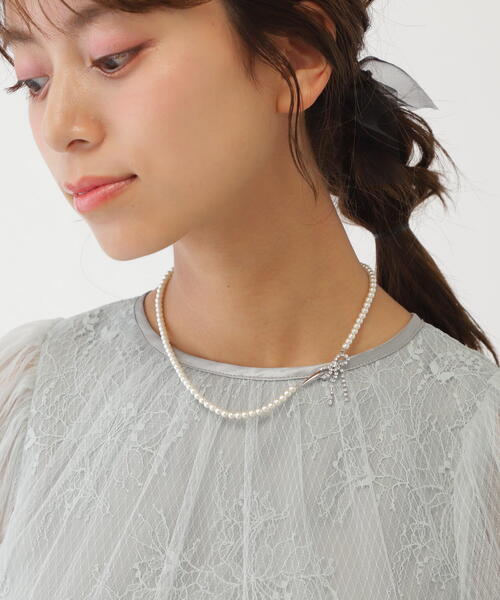 JILL by JILL STUART（ジルバイジルスチュアート）の「◇パールリボン