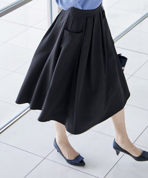 ポケットフレアスカート（スカート）｜Tiaclasse（ティアクラッセ）