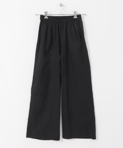 URBAN RESEARCH Sonny Label（アーバンリサーチサニーレーベル）の「『UR TECH 高機能リネン』リネン混ベイカーイージーパンツ（その他パンツ・レディース・ブラック/ブラウン/ブルー・36/38）」の14枚目の写真