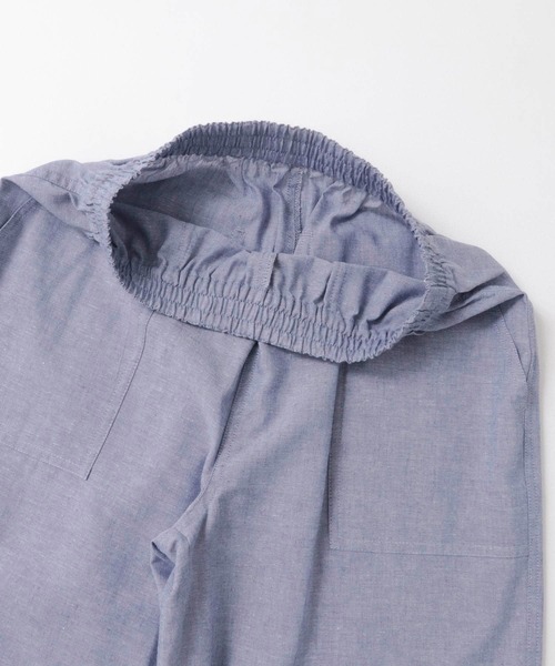 URBAN RESEARCH Sonny Label（アーバンリサーチサニーレーベル）の「『UR TECH 高機能リネン』リネン混ベイカーイージーパンツ（その他パンツ・レディース・ブラック/ブラウン/ブルー・36/38）」の11枚目の写真