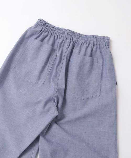 URBAN RESEARCH Sonny Label（アーバンリサーチサニーレーベル）の「『UR TECH 高機能リネン』リネン混ベイカーイージーパンツ（その他パンツ・レディース・ブラック/ブラウン/ブルー・36/38）」の9枚目の写真
