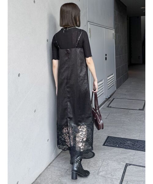 セール】レースドッキングワンピース（ワンピース）｜MURUA（ムルーア