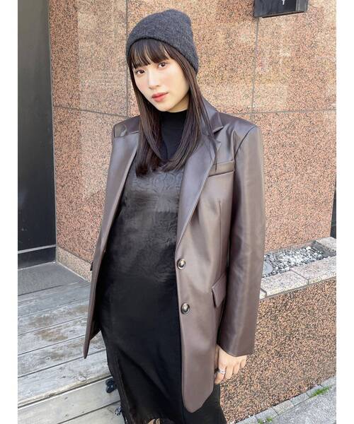 MURUA（ムルーア）の「レースドッキングワンピース（ワンピース・レディース・ブラック/カーキ・FREE）」の19枚目の写真