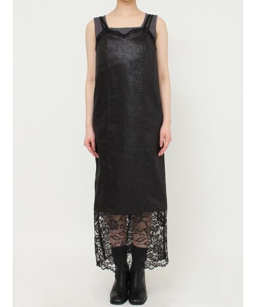 MURUA（ムルーア）の「レースドッキングワンピース（ワンピース・レディース・ブラック/カーキ・FREE）」の21枚目の写真