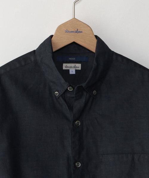 Steven Alan(スティーブンアラン)の「<steven alan> HI/COUNT INDGO S/N BD/シャツ(シャツ/ブラウス・メンズ・ネイビー・LARGE/SMALL/MEDIUM)」の10枚目の写真