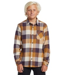 MOTHERFLY CLASSIC FL/クイックシルバーキッズチェックシャツ