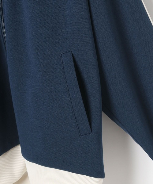 GLOBAL WORK（グローバルワーク）の「BIGトラックジャケット/132575（ジャージ・キッズ・ネイビー/ブラック・170cm/160cm/150cm/140cm/130cm）」の6枚目の写真