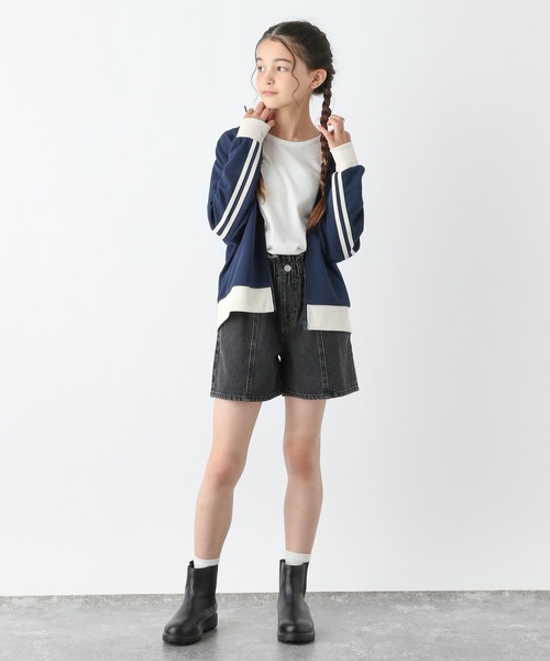 GLOBAL WORK（グローバルワーク）の「BIGトラックジャケット/132575（ジャージ・キッズ・ネイビー/ブラック・170cm/160cm/150cm/140cm/130cm）」の22枚目の写真