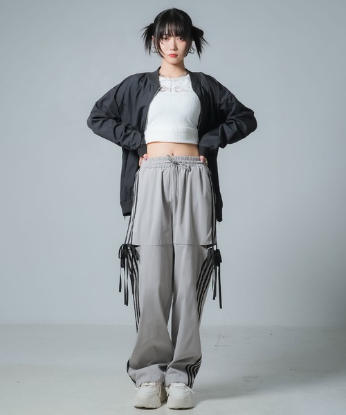 Diable baiser(ディアブルベーゼ)の「透けレースリボンハートカットソー(Tシャツ/カットソー・レディース・ブラック/ホワイト・SMALL/MEDIUM/LARGE/LL)」の10枚目の写真