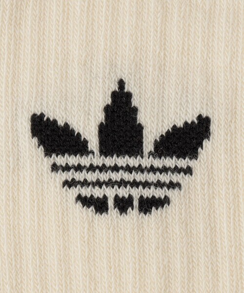 adidas Originals（アディダスオリジナルス）の「＜adidas Originals＞クルーソックス 3P /靴下 / キッズ  19cm -24cm（ソックス/靴下・キッズ・ブラック・19-21cm/22-24cm）」の4枚目の写真