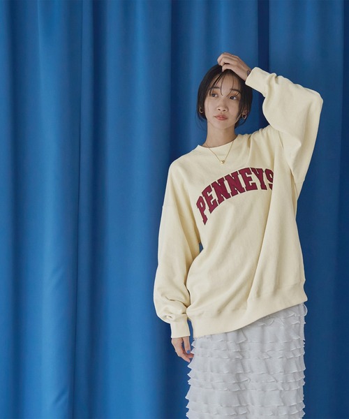 セール】【1枚で存在感アップ】PENNEYS（ぺニーズ）別注裏毛ロゴ