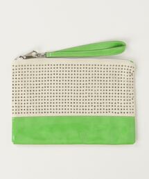 PATRIOT TAXI SELECT（パトリオットタクシーセレクト）の「＜RING-O＞スタッズミニクラッチ（クラッチバッグ）」