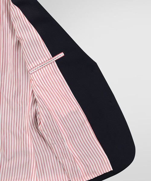 BROOKS BROTHERS(ブルックスブラザーズ)の「ウール/ポリエステル ストレッチツイル シングル2ボタン ブレザー(テーラードジャケット・レディース・ネイビー・4/0/2)」の10枚目の写真