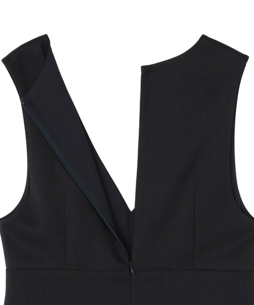 TOKYO SHIRTS（トウキョウシャツ）の「レディースジャンパースカート ウーリッシュ素材（ジャンパースカート・レディース・ブラウン/ネイビー・M/L/LL）」の5枚目の写真