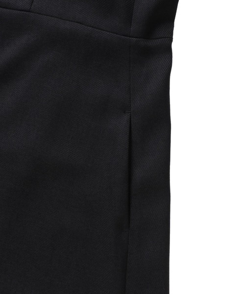 TOKYO SHIRTS（トウキョウシャツ）の「レディースジャンパースカート ウーリッシュ素材（ジャンパースカート・レディース・ブラウン/ネイビー・M/L/LL）」の4枚目の写真