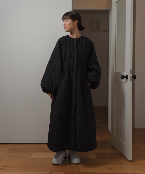 極美品！定価4万 glamb Boa long coat/ボアロングコートM ボアコート コート レディース アウター 長袖 ロング 送料無料