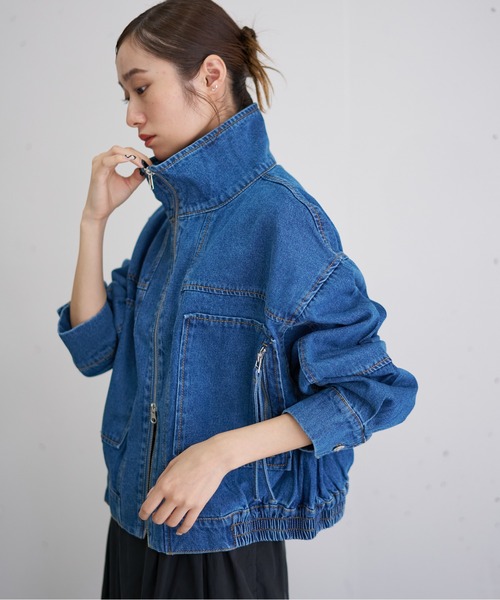 デニムブルゾン（デニムジャケット）｜nearness（ニアネス）の
