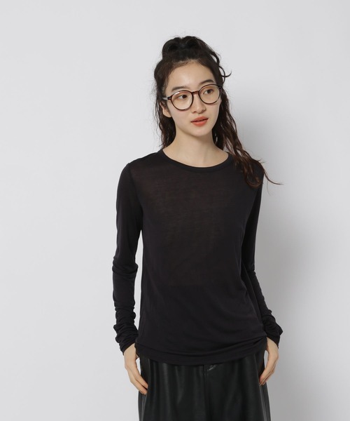 セール】シャーリングテンセルウールプルオーバー（Tシャツ