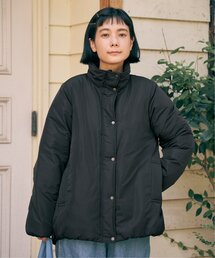 スタンドネック中綿ブルゾン