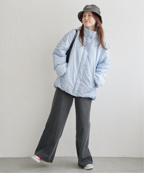 LBC(エルビーシー)の「スタンドネック中綿ブルゾン(ブルゾン・レディース・ブラック/ブルー/アイボリー・M/L)」の15枚目の写真