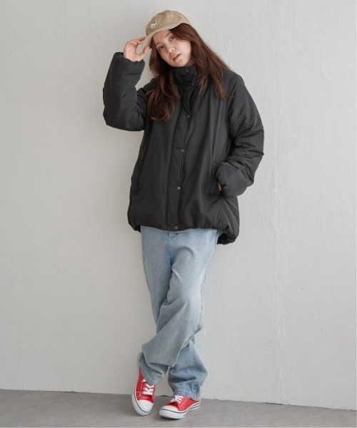 LBC(エルビーシー)の「スタンドネック中綿ブルゾン(ブルゾン・レディース・ブラック/ブルー/アイボリー・M/L)」の20枚目の写真