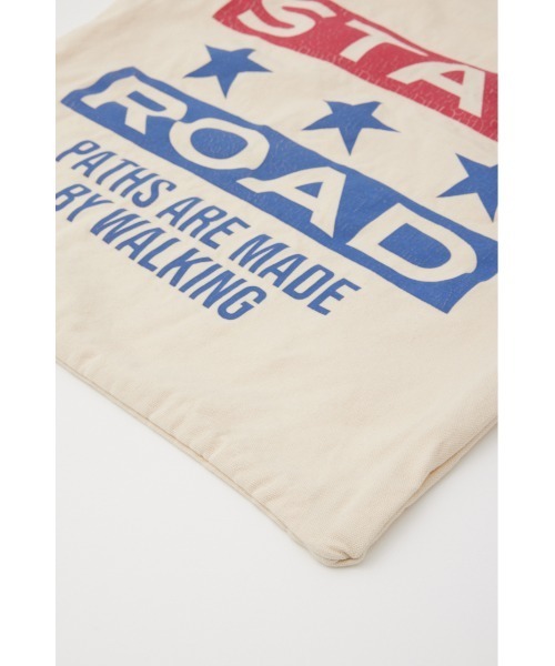 RODEO CROWNS WIDE BOWL(ロデオクラウンズワイドボウル)の「Vintage Graphicトートバッグ(トートバッグ・レディース・アイボリー/ブラック/イエロー系その他/ダークブルー・FREE)」の15枚目の写真