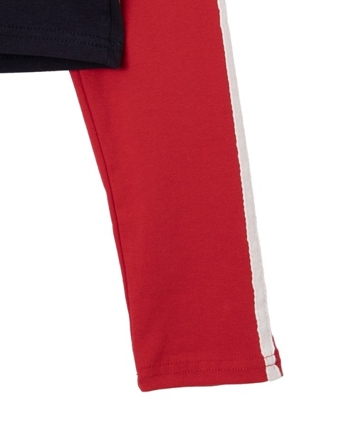 dispark（ディスパーク）の「DISPARK/サイドラインレーシングトップス（Tシャツ/カットソー・レディース・ネイビー/ホワイト・FREE）」の14枚目の写真