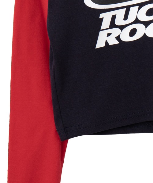 dispark（ディスパーク）の「DISPARK/サイドラインレーシングトップス（Tシャツ/カットソー・レディース・ネイビー/ホワイト・FREE）」の15枚目の写真