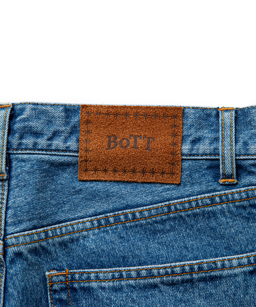 BoTT デニムパンツ　ショーツ BOTT デニムショートパンツSparkle Jacquard Denim - メルカリ
