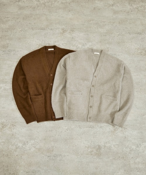 And A アンドエー / TANUKI KNIT CARDIGAN タヌキニットカーディガン