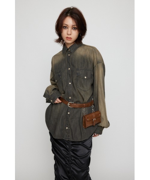 【セール】WASH VINTAGE シャツ（シャツ/ブラウス）｜LAGUA GEM（ラグアジェム）