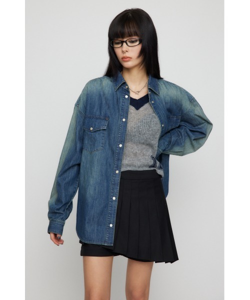 【セール】WASH VINTAGE シャツ（シャツ/ブラウス）｜LAGUA GEM（ラグアジェム）