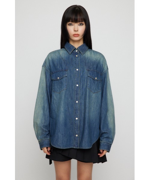 【セール】WASH VINTAGE シャツ（シャツ/ブラウス）｜LAGUA GEM（ラグアジェム）