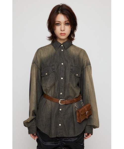 【セール】WASH VINTAGE シャツ（シャツ/ブラウス）｜LAGUA GEM（ラグアジェム）