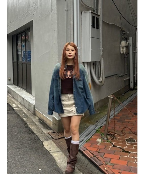 【セール】WASH VINTAGE シャツ（シャツ/ブラウス）｜LAGUA GEM（ラグアジェム）