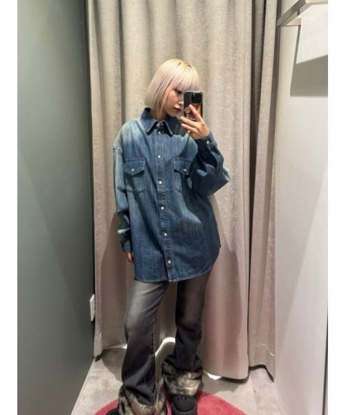 【セール】WASH VINTAGE シャツ（シャツ/ブラウス）｜LAGUA GEM（ラグアジェム）