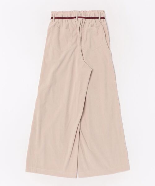 Q(キュー)の「ソフトコールパンツ(その他パンツ・レディース・ライトグレー/ベージュ・MEDIUM)」の22枚目の写真