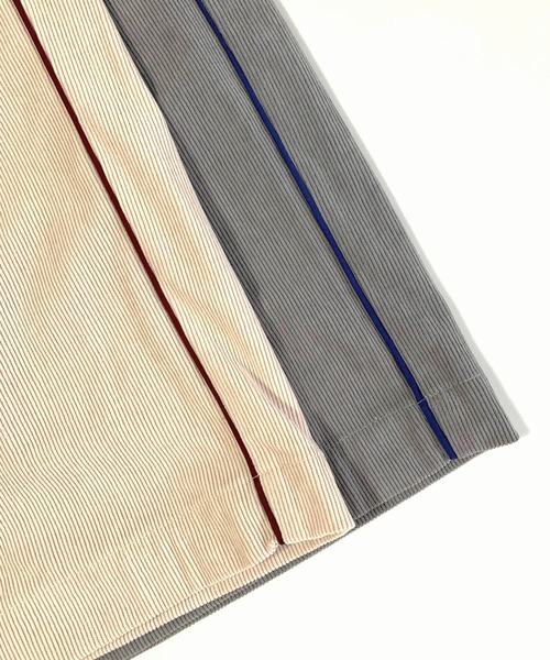 Q(キュー)の「ソフトコールパンツ(その他パンツ・レディース・ライトグレー/ベージュ・MEDIUM)」の8枚目の写真