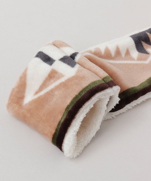 チャイハネ（チャイハネ）の「【チャイハネ】NOMADY ノマディストール マフラー（マフラー・レディース・ターコイズブルー/ナチュラル/ブラック/カーキ/スカイブルー/サンドベージュ・FREE）」の15枚目の写真