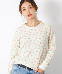 JEMORGAN | 【JEMORGAN / ジェーイーモーガン】ワッフルラグランロンＴ / パック入り / 長袖 Tシャツ / 花柄(Tシャツ/カットソー)