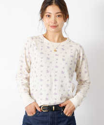 【JEMORGAN / ジェーイーモーガン】ワッフルラグランロンT / パック入り / 長袖 Tシャツ / 花柄