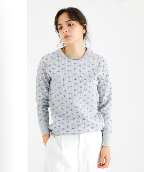 JEMORGAN(ジェーイーモーガン)の「【JEMORGAN / ジェーイーモーガン】ワッフルラグランロンT / パック入り / 長袖 Tシャツ / 花柄(Tシャツ/カットソー・レディース・その他4/その他1/その他2/その他3/その他5/その他6・フリー)」の10枚目の写真