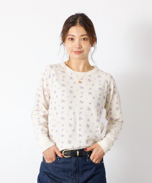 JEMORGAN(ジェーイーモーガン)の「【JEMORGAN / ジェーイーモーガン】ワッフルラグランロンT / パック入り / 長袖 Tシャツ / 花柄(Tシャツ/カットソー・レディース・その他4/その他1/その他2/その他3/その他5/その他6・フリー)」の19枚目の写真