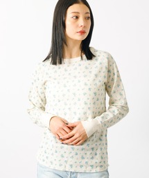 【JEMORGAN / ジェーイーモーガン】ワッフルラグランロンT / パック入り / 長袖 Tシャツ / 花柄
