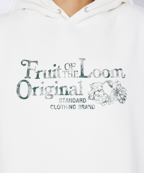 FRUIT OF THE LOOM(フルーツオブザルーム)の「【FRUIT OF THE LOOM/フルーツオブザルーム】FTL フルーツロゴパーカー/ LOGO HOODIE(パーカー・メンズ・ホワイト/ブラック/グレー・XL/M/L)」の12枚目の写真