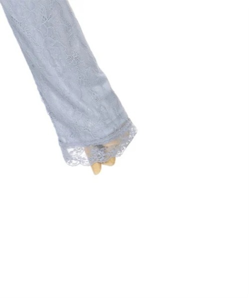 axes femme POETIQUE(アクシーズファムポエティック)の「ハーネスベルト付レースワンピース(ワンピース・レディース・ホワイト/ブラック/ブルーグレー・MEDIUM)」の18枚目の写真